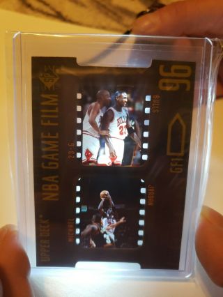 1996 - 97 Upper Deck Sp Nba Game Film Michael Jordan Card Gf1