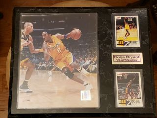 Kobe Bryant Los Angeles Lakers 3 - Peat Champions Plaque
