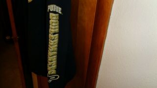 Champion Purdue Boilermakers Black And Gold Hoodie Sweatshirt XXL 2