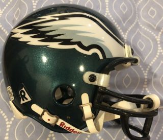 Philadelphia Eagles Riddell Nfl Football Mini Helmet