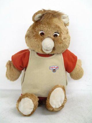Vintage Teddy Ruxpin Talking Teddy Bear 1985 -