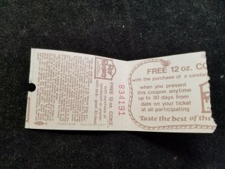 Vintage ELP Emerson Lake Palmer Concert Ticket Stub February 5 1978 Spectrum 2