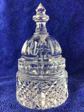Waterford Crystal Us Capitol Dome Building Paperweight 1980s 5 " Signed Pristine