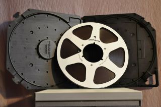 Sm900 Rmg Tape W/hard Case On Orig.  Pioneer Pr - 101 Metal Reel,  10.  5 " X1/4 "