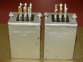 Pair,  Western Electric Type 289A Input Transformers,  Good 3