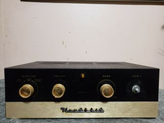 Heathkit Ea - 2 Integrated Mono Tube Amplifier W/amperex El84.  Sylvania 12ax7.