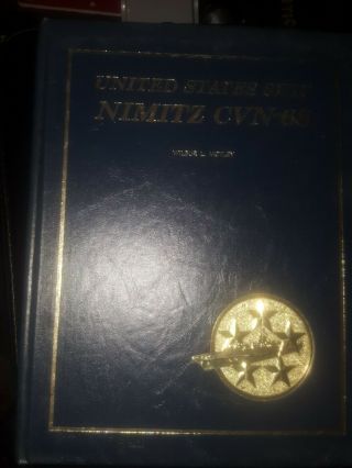 1982 - 83 Uss Nimitz Cvn - 68 Cruise Book 1982 - 83