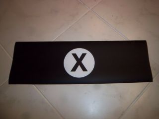 Collectible Nyc Subway Sign R32 Side Route Roll Sign " X " Ny Home Loft Urban Art