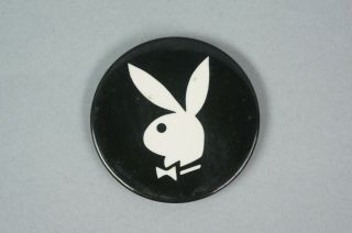 Vintage Playboy Bunny Pin Back Button 1980 