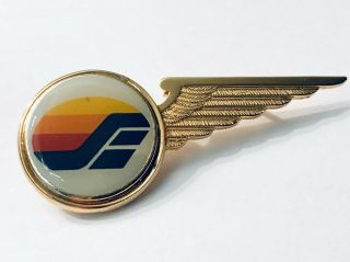 Defunct Southeastern Airlines Pilot Flight Attendant Wings,  Pins Badge