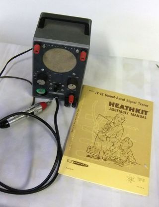 Heatkit It - 12 Visual - Aural Signal Tracer