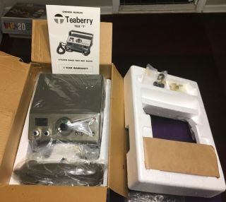 Vintage Nib = Teaberry Tele " T " = 23 Channel Citizens Band Two Way Radio - Nos
