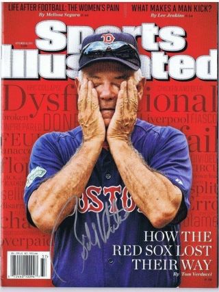 Bobby Valentine Signed Sports Illustrated S.  I.  - Boston Red Sox - Mets