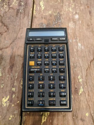Hewlett Packard 41cv Calculator Hp - 41cv With Case