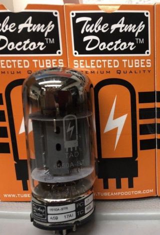 Factory Matched Pair Tube Amp Doctor Tad 6550 6550a Kt88 - Ge 6550a Remake
