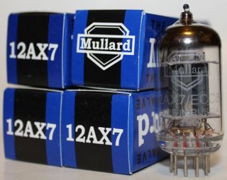 Matched Quads Mullard 12ax7 / Ecc83 Pre - Amp Tubes,  Reissue,