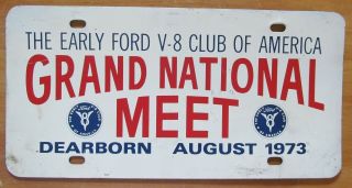1973 The Early Ford V - 8 Club Of America Grand Nat 