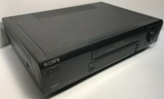 Sony Hi - Fi Stereo VHS VCR Recorder/Player Model SLV - 760HF WITH REMOTE. 2