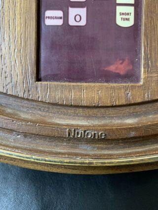 nutone programmable doorbell door bell chime vintage - 2
