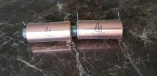 Audio Note Copper Foil Mylar In Oil 0.  22uf Machpair