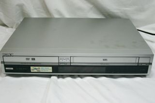 Sony Rdr Vx500 Dvd Vcr Recorder Player W/ Remote