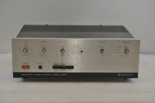Vintage Kenwood Ka - 2002 Solid State Stereo Amplifier W/ Severed Cord