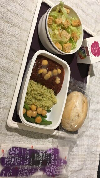 Virgin Atlantic Airline Tray Bowl Dish Cutlery Japan Airlines Dish