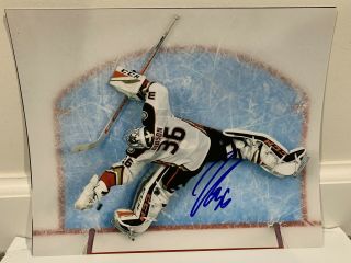 John Gibson Anaheim Ducks Signed Autographed 8x10 Photo W/