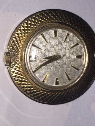 Vintage Ladies Art Deco Bulova 17 Jewel Gold Case Pendant Watch 3