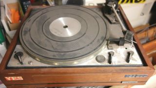 Dual 1229 Turntable United Audio With Base Read