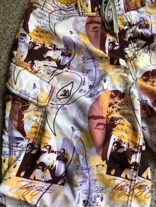 Kelly Slater Autographed Board Short 33 Men Official Signature Quiksilver Signed 3