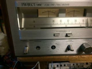 PROJECT/one MARK IIC STEREO RECEIVER - VGC - 40 W/C - FULLY - 30 DAY 2