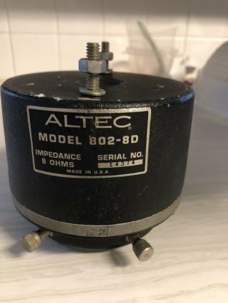 Altec Lansing 802 - 8d Symbiotik Compression Driver