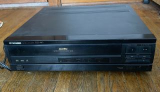 Vintage Pioneer Cld - 980 Cd Cdv Ld Laserdisc Player & No Remote