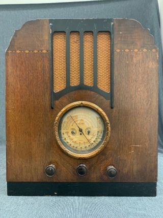 Montgomery Ward Airline Radio Vintage Tube Radio