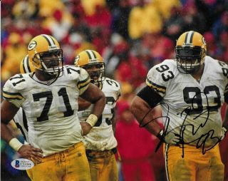 Gilbert Brown Autographed Signed 8x10 Photo Bas Green Bay Packers Beckett