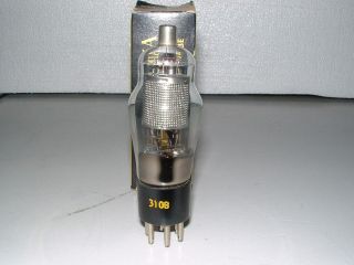 Nos (?) Sylvania 310 B Pre - Amp/amplifier Tube Tests Very Good On Tv - 7
