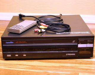 Pioneer Ld - 700 Laserdisc Video Disc Player & Remote Ld700