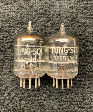 2 NOS NIB Matched Tung - Sol 2C51 396A Tubes USA 1956 3