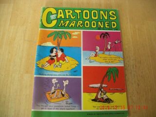 1965 Atlas Cartoons Marooned Vol.  1 No.  1 Oct68 Adult Humor Vintage Comic Book
