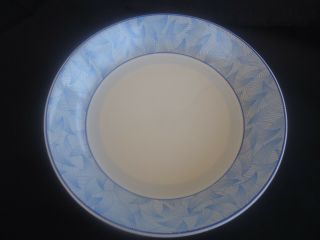 Vintage Art Deco Royal Doulton Envoy Soup Bowl D5423 Blue & White