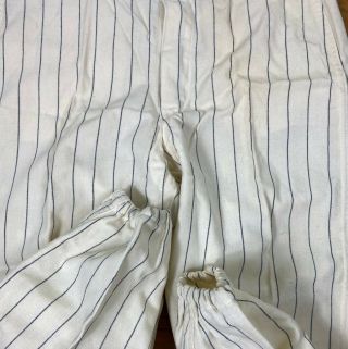 Vintage ATHLETIC SUPPLY CO.  Wool Pinstripe Baseball Uniform Jersey Pants Sz 34 3