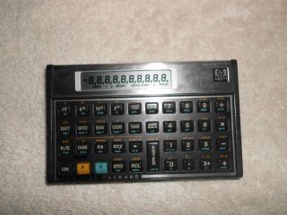 Hewlett - Packard HP - 11C Calculator with case,  box and handbook 2