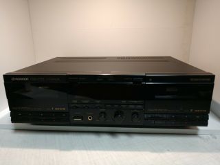 Pioneer Stereo Double Cassette Deck Ct - W910r Audio Tape Selector