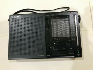 SONY FM/MW/SW 9Band Receiver Model No.  ICF - 7600A, . 3