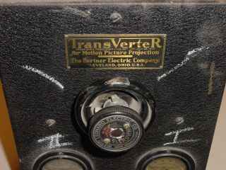 TransVerteR panel w/ Volt & Amp Meters western electric Steampunk Industrial 3