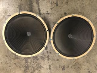 Magnavox 15” Alnico Woofers Rated At 4 Ohms