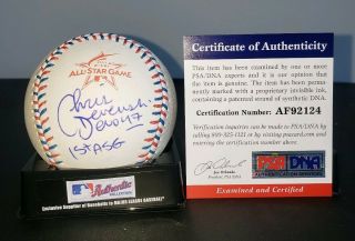 CHRIS DEVENSKI signed 2017 All - Star baseball HOUSTON ASTROS w/ PSA AF92124 2