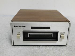 Vintage Panasonic Rs - 801aus 8 - Track Tape Deck Serviced