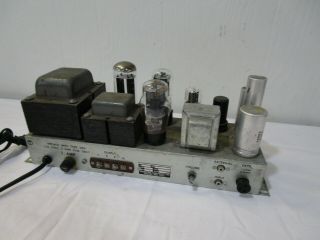 Vintage Webster 2 X 6l6 Tube Amp For Guitar Amp Project - - - - - - - - - - - - - - - Cool